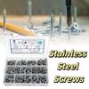 450pcs 410 Stainless Steel Self Tapping Screws Hex Head Stainless Steel Screws  Metal Application
