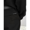 GXG Men's Black Slim Fit Thermal Casual Pants