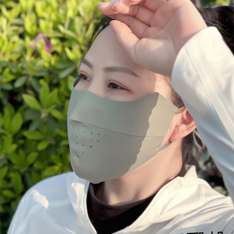 WEZHO Ice Silk UV Protection Driving Face Mask