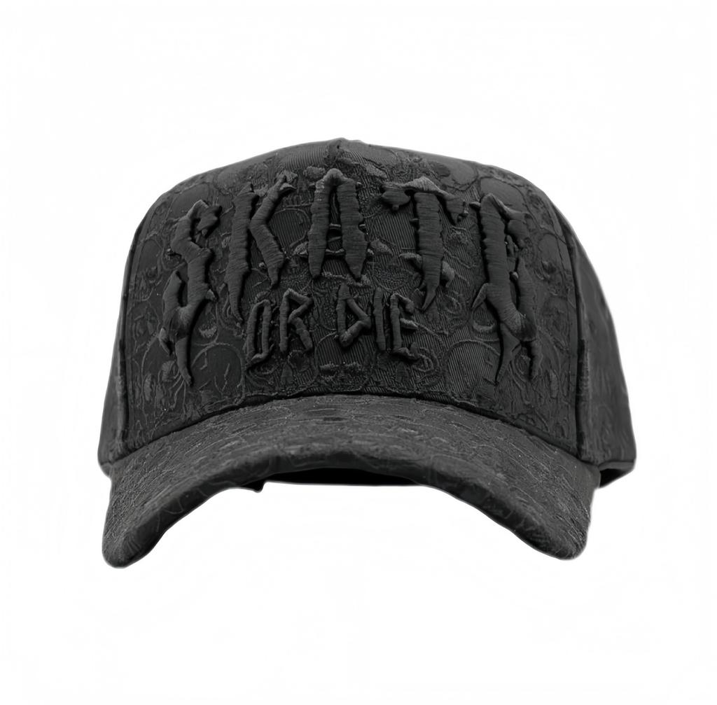 Wholesale Yo No Pesco Star Satin Lined Terry Dobby Embroidered Bling Sports Cap 5 Panel Rhinestone Brim Baseball Caps Barbas