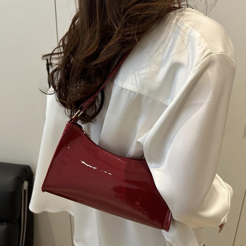 Yogodlns Fashion Large Capactiy Shoulder Bag Vintage Soft Leather Tote Bag Leisure Women's Armpit Hobo Bag Handbag