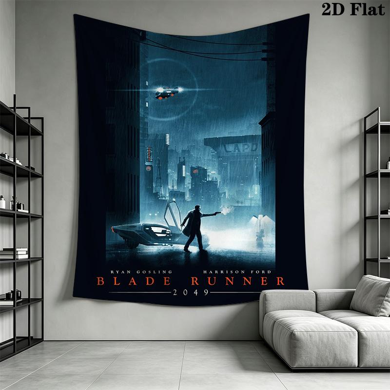 Blade Runner 2049 Pattern Home Decor Tapestry, Wall Hanging, Decorative RV Wall Cloth.SGT0917261