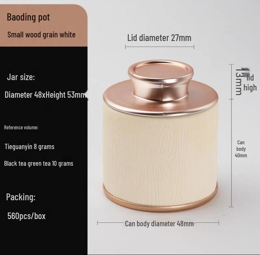 Compact Sealed Tea Canister for Single Brew - Portable and Reusable