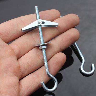 Carbon Steel Heavy Duty Cavity Hanging Plants Plasterboard Bolts Hanger Wall Fixing Wing Wall Hooks Ceiling Hook
