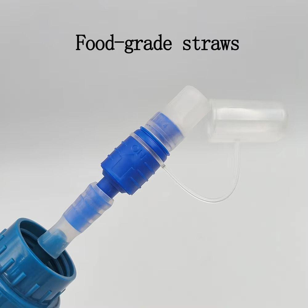 Mini Purification Water Filter Straw Drinking Water Filtering Straw  Emergency