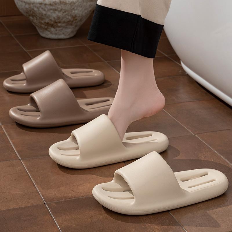 Ciabatte estive semplici da donna, pantofole morbide da casa da uomo, sandali antiscivolo da bagno per coppia, scarpe comode da esterno per la spiaggia per adulti