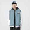 Flying Jacket Jacket Men's Baseball Jacket Cardigan Sweater Round Neck