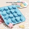 Marine Theme Fondant Molds,Seashell Conch Starfish Baking Silicone Molds for Cake Decoration Chocolate Soap Crafting