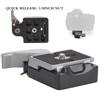 Quick Release Plate Seat Platform Mount Base Tripod Monopods Base Flash Mount for SLR Camera