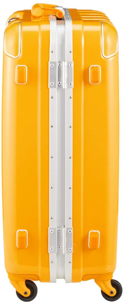 Kufr Sifre GREEN WORKS s pevným rámem s kolečky s maznicemi, GRE1043-59, 63 l, 59 cm, 4,4 kg, metalická žlutá