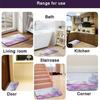 Mid Century Boho Rug Retro Geometric Pattern Area Rug Anti-slip Carpet for Home Living Room Bedroom Decor Sofa Table Large Rugs