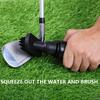 Golf Cleaner Brush with Extrusion Water Bottle and Hook, Golf Brush Golf Cleaning Brush Golf Club Brush Grooves Cleaner