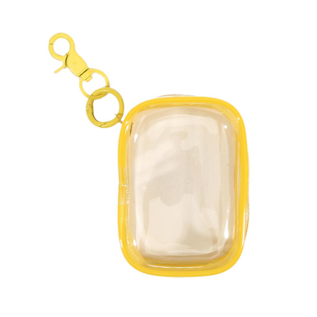 Color Clear Zipper Storage Bag Cartoon Doll Children Toy Box Organizer Earphones Chargers Pouch Gift Bags Dustproof Case