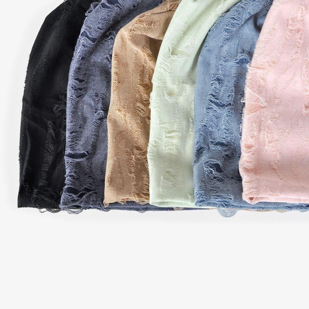 Thin Butterfly Print Beanies Korean Style Knitted Hat Soft Pullover Hat  Winter