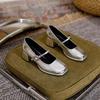 2025 Fashion Women's Shoes Mary Jane Style Ladies Shoes Female Low Heel Shallow Mouth Round Toe Solid Color Women's Shoes Party