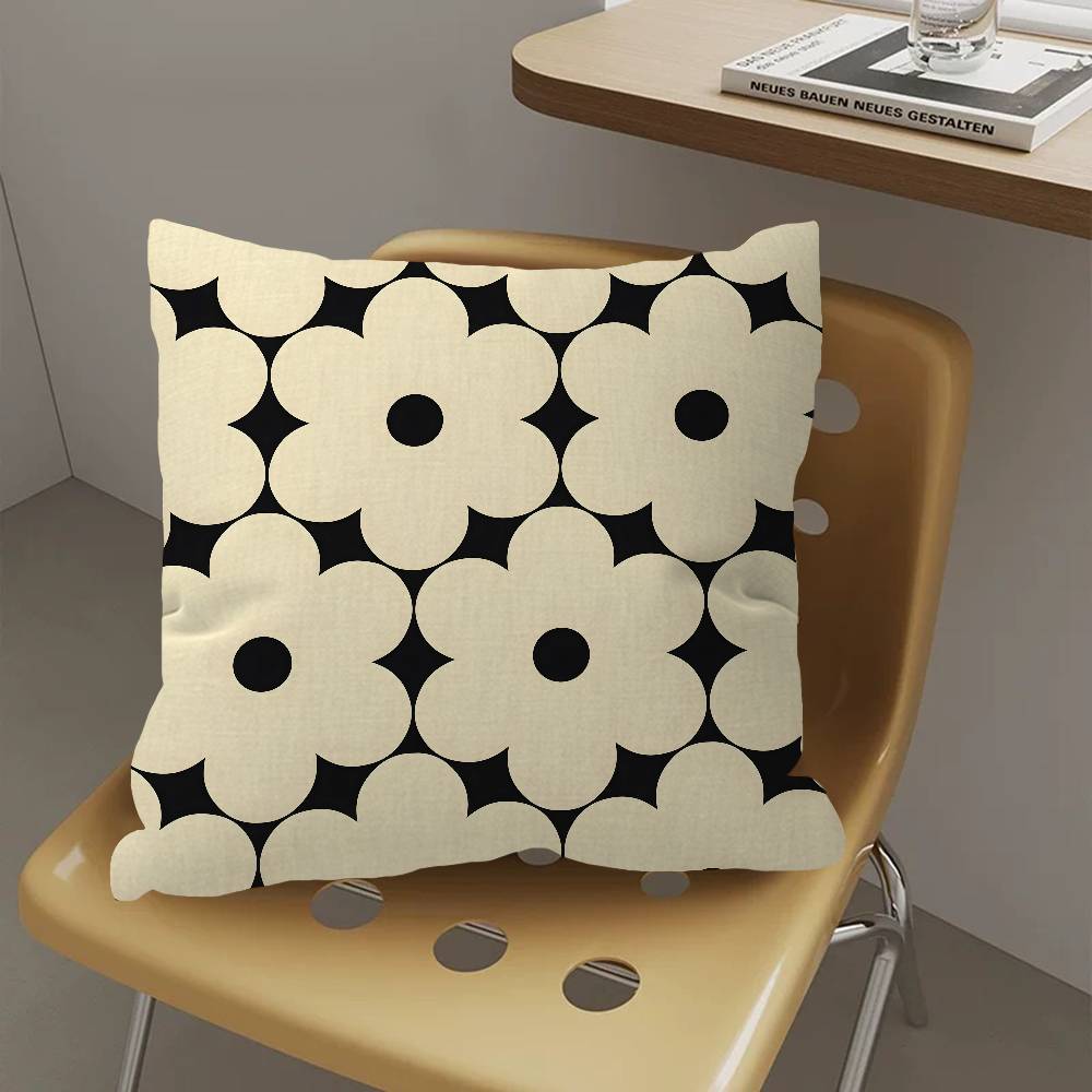 Orla Kiely Leaf Flower Lucky Dragon Pillow Cover Sofa Cushion Cover Home Room Decoration Children Gift