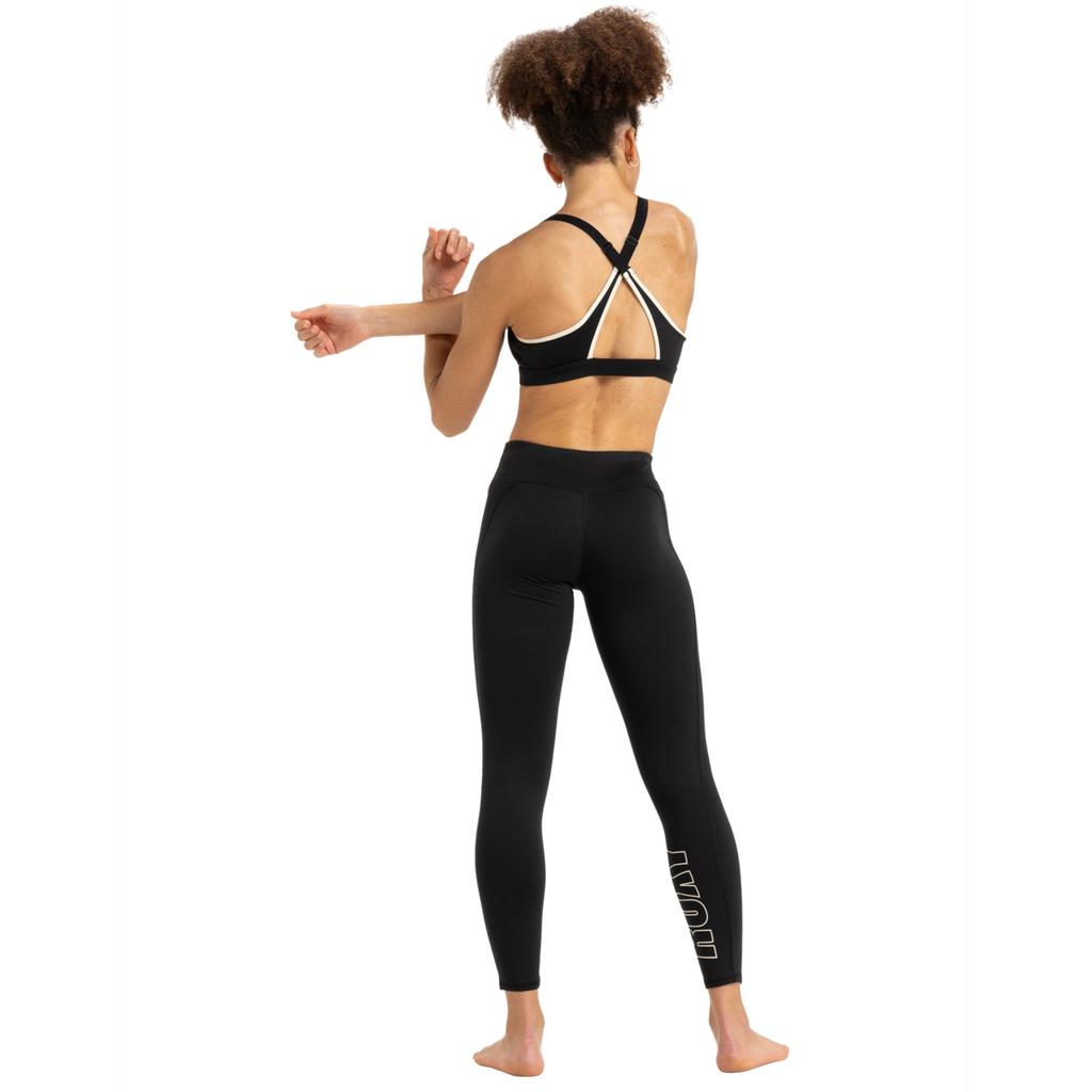 Roxy Everyday Flow Sport Leggings, Womens black Leggings