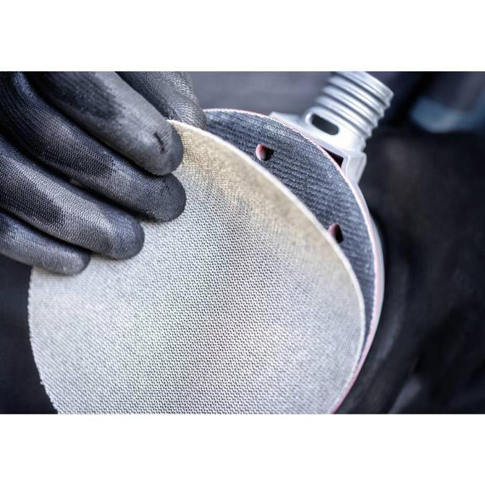 Grille abrasive - Bosch - EXPERT M480 - Non perforé - Grain 220 - 125 mm (5 pièces)
