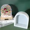Epoxy Resin Mold Arch Resin Mold Bookends Resin Mold for Flowers Preservation