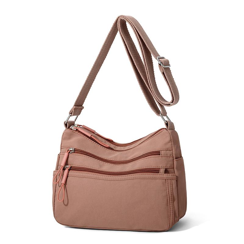 Multi-Compartment Shoulder Bag Middle-Aged Mother Bag