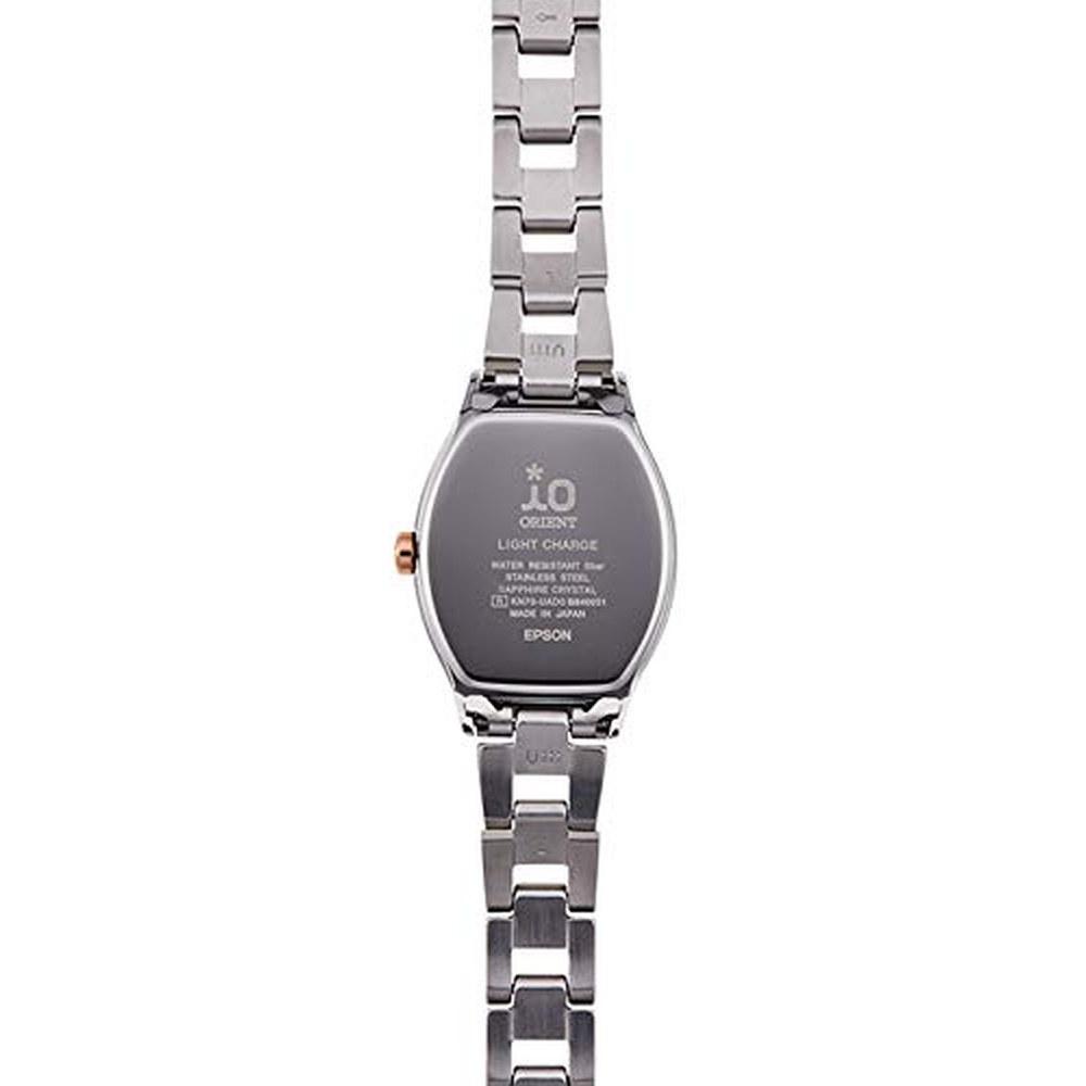 Orient iO Solar Wristwatch RN-WG0010A Ladies White Solar Included