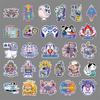 53 Fun Emoticons In The Internet Celebrity Personalized Verbs Slogans Suitcase Car Scooter Mobile Phone Waterproof Stickers