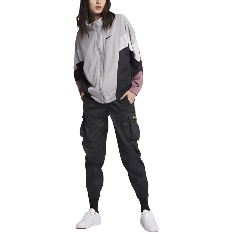 Nike Vintage Sports Zip-Up Jacket Men Jackets Gray CN6918-059