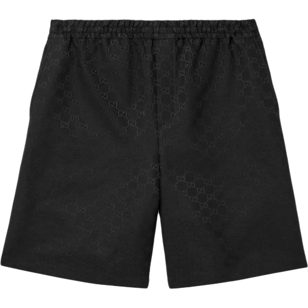 GUCCI Gg Canvas Linen Blend Shorts 810782-ZAM7G-1000