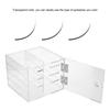 8 Layers False Eyelash Extension Carrying Box Acrylic Storage Box Makeup Cosmetic Case