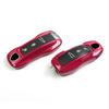 Porsche Starlight Ruby Red Key Shell for Macan, Cayenne, Panamera, 718