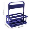Cup Organizer Beer Bottle Carrier Drink Caddy Holder Bar Beverage Display Basket 6 Pack Wine Rack Durable Foldable Reusable