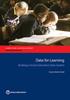 The Data for Learning : Building a Smart Education Data System Book