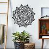 Minimalist Mandala Wall Sticker Self-Adhesive Removable for Bedroom Living Room Entryway Background Home Decor