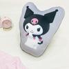 MORIPiLO Body Sanrio Characters Kuromi Micro Plush Nap by Morishita Makura Pillow, (Die-Cut Cushion), Skin-Friendly Fabric, Toy, Pillow, 30x40x10cm,
