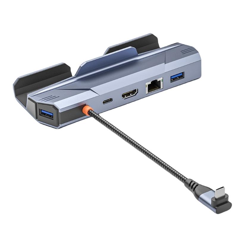 

Многопортовые док-станции USB C для SteamDeck ROG с USB A, USB C, 4K HDMI2.0 и быстрой зарядкой PD 1