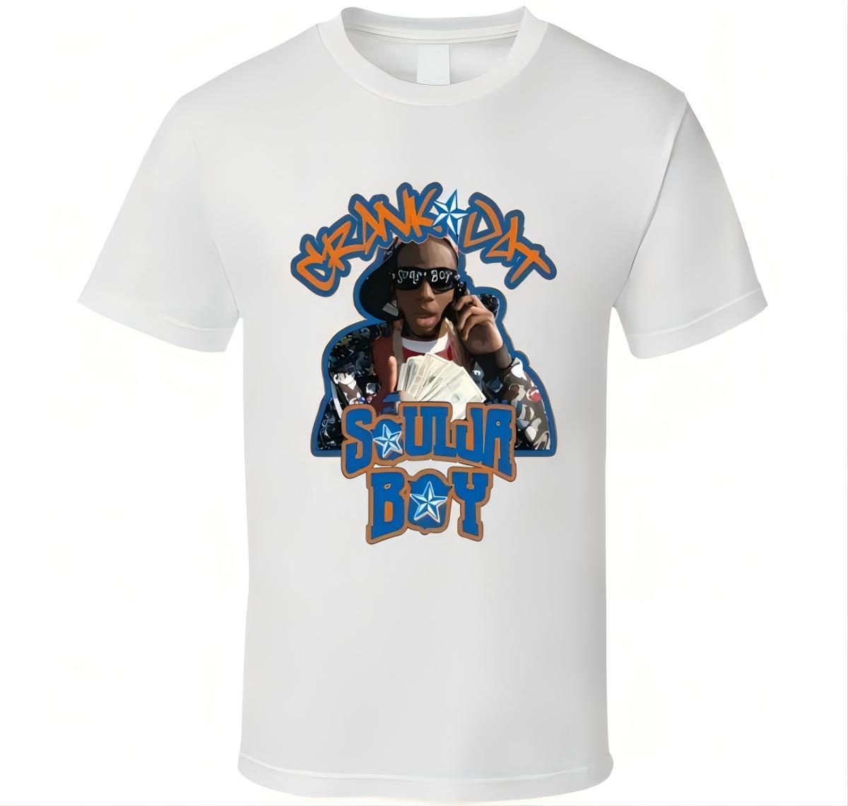 Soulja Boy Crank That T-Shirt M белый