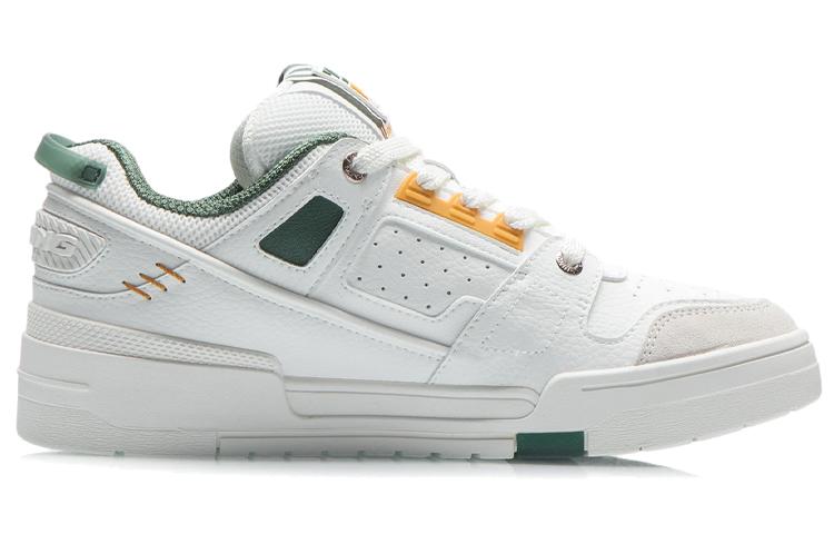 Li Ning Synthetic Leather Coverage Slip Resistant, Abrasion Resistant, Lightweight, Breathable Low top Skateboard Shoes AGCR297-5