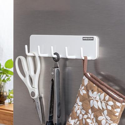 Multifunktionale magnetische Aufbewahrungshaken Kühlschrank Kleinigkeiten Kleiderbügel Badezimmer Küche Kochutensilien Haken Starke magnetische Haken