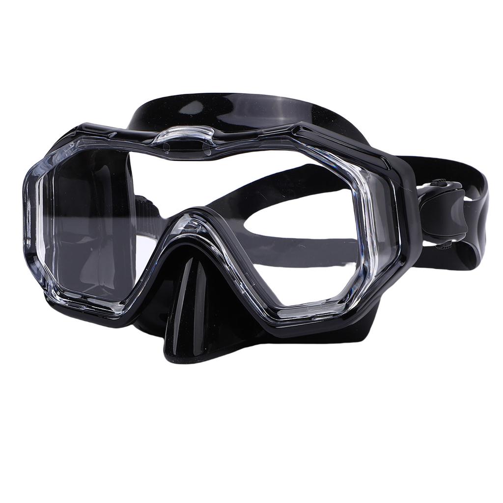 Swimming Goggles with Nose Cover 180 Degree Wide View Anti Shattered Lens Swim Goggles for Adult