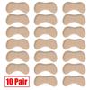2/5/10pairs Women's Shoes Insoles High Heels Adjust Size Adhesive Heel Pads Protectors Patches Pain Relief Foot Care Pads