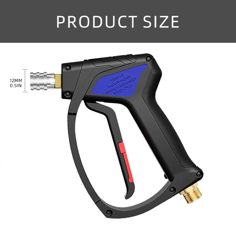 High Pressure Washer Guns Power Washer Sprays Guns Pressure Washer Handle Adapter Adjustable Wash Water Guns Kits