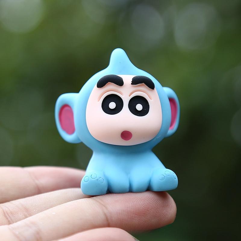Cartoon Shinchan Capybara Animal Model Kids Toy For Visual Development Play And