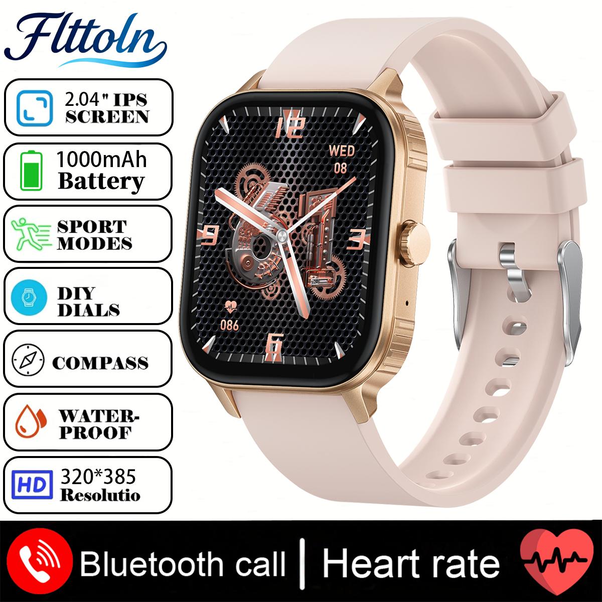 

New LED Smart Watch Military 1000mAh Flashlight Smartwatch Men 10ATM Waterproof 100+Sport Modes BT Call Watch