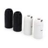 E14 Bulb Light Holder Lamp Socket Plastic Led Lighting Black White
