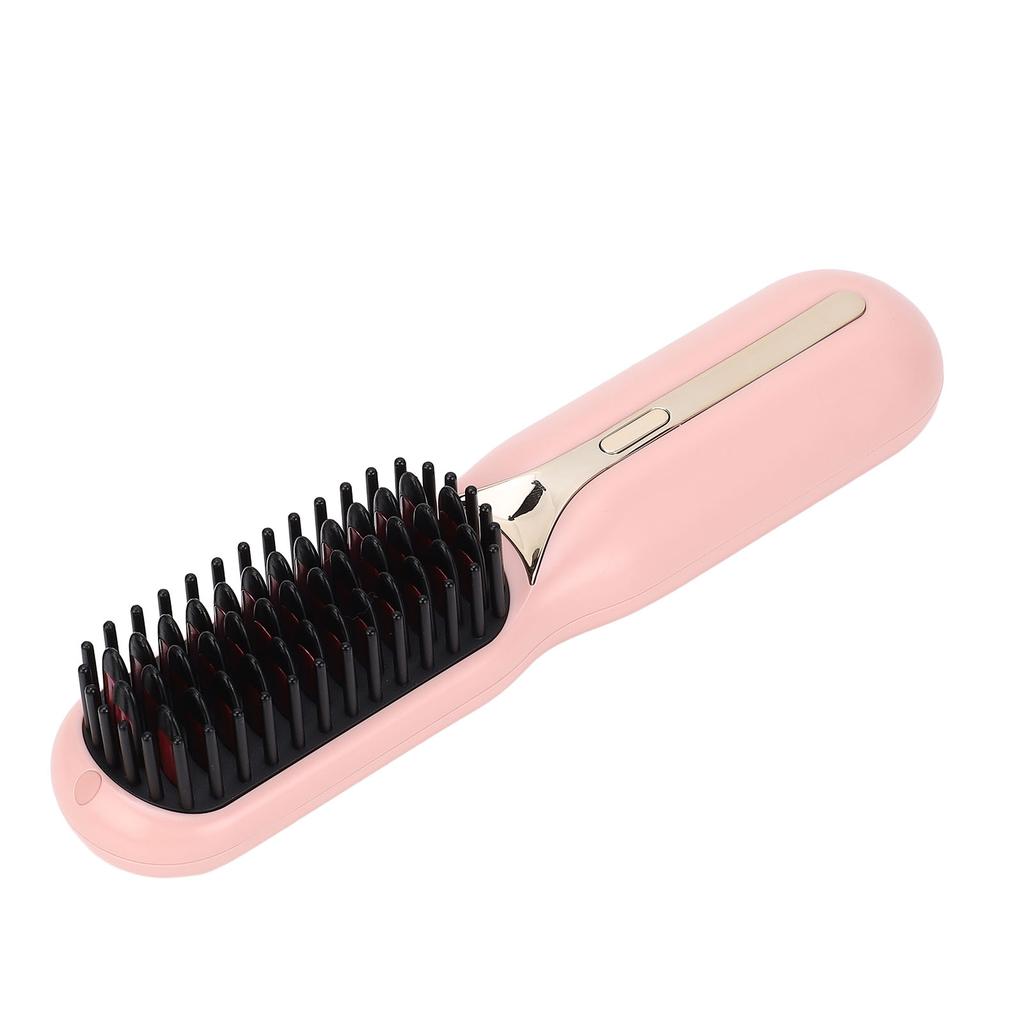 Hair Straightener Brush Negative Ion Curling Straightening Ion Dual Use Electric Hair Styling Comb for Home