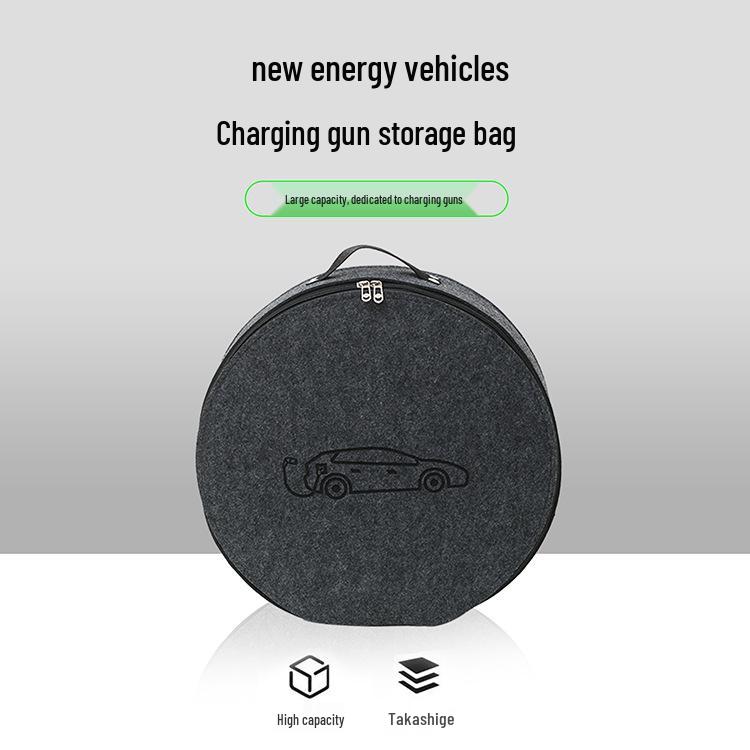 Borsa Porta Cavi Caricabatterie Portatile per Auto
