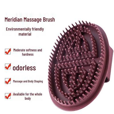 Fünf Elemente Meridian Massagebürste für Körper- und Kopftherapie