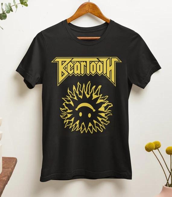 Rare Beartooth Rock Band Black Short Sleeve Size S-4XL Unisex T-Shirt XXXL