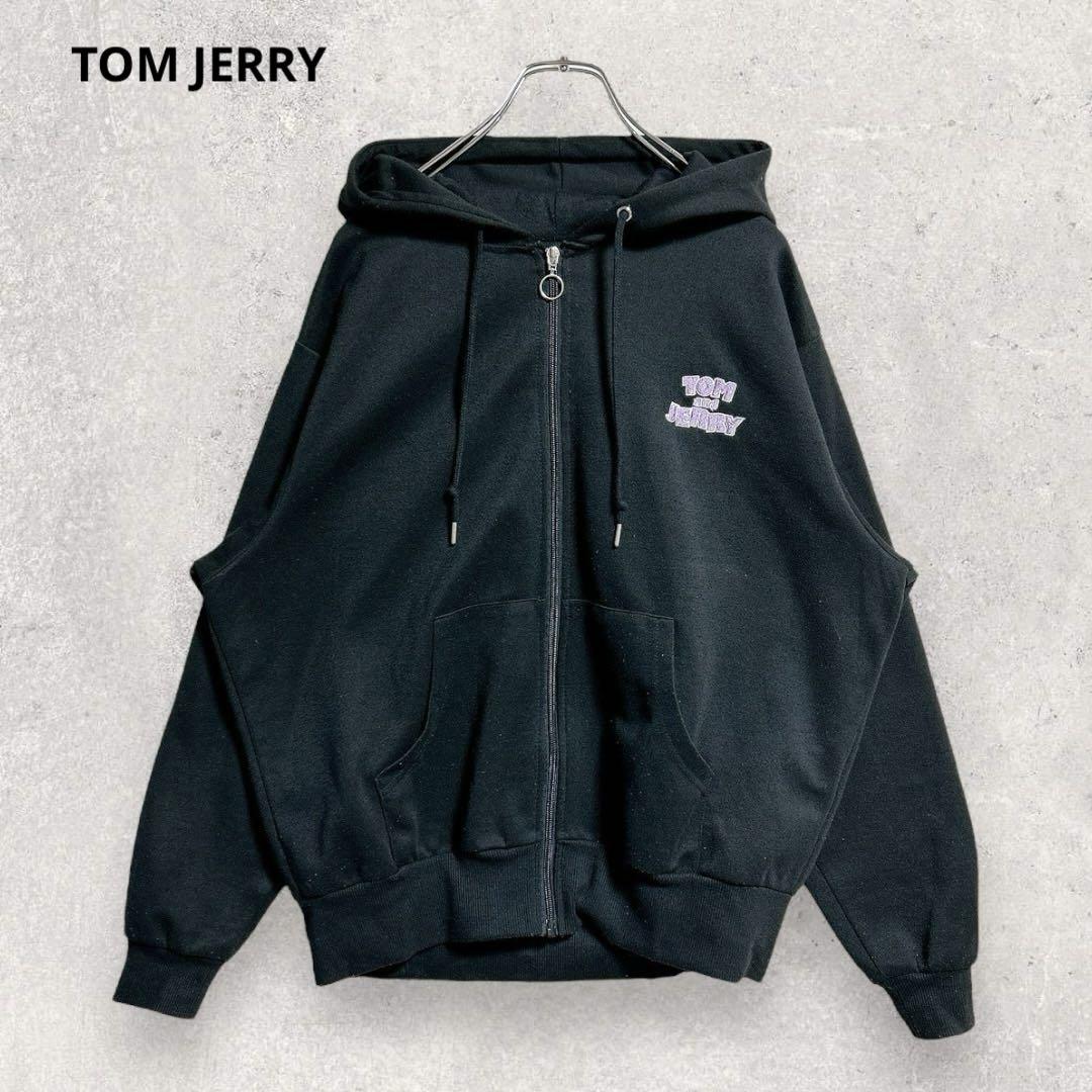 

[Б/У] Толстовка Том и Джерри M Черная Аниме Принт на спине 2317