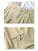 Women's High-Waist Khaki Slimming Shorts - Spring 2025 Collection